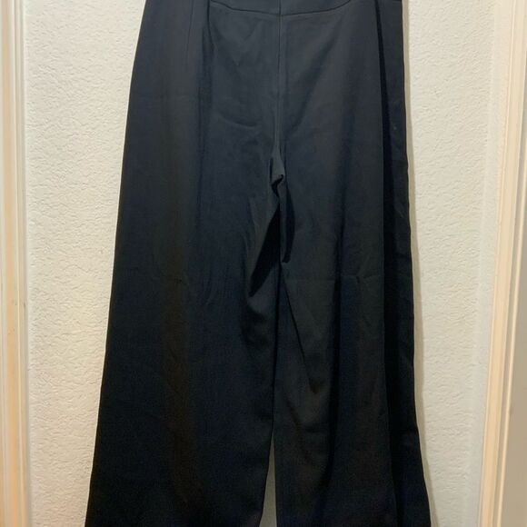 Robert rodriguez  pleated high waisted wide leg pants size 10 - Picture 3 of 7